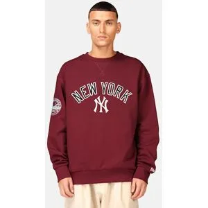 New ERA New York Yankees MLB Sweatshirt Male S Röd