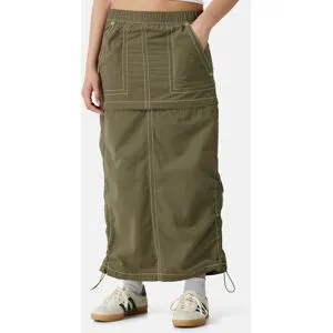 True Religion Maxikjol i bomull Female W28 Grön