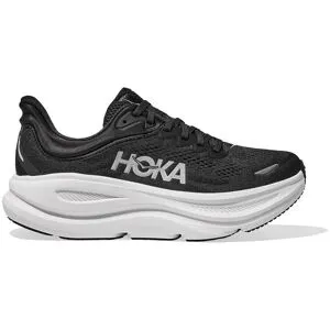 HOKA Bondi 9 Herr, 43 1/3, BLACK / WHITE