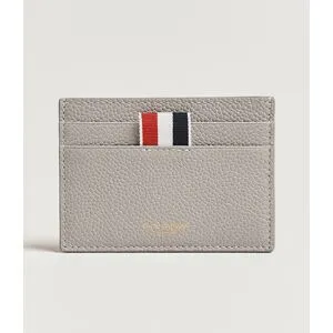 Thom Browne Double Sided Card Holder Light Grey