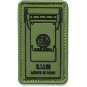 5.11 Tactical x Sig Sauer Ammo Cans Patch (Färg: Grön)