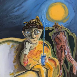 Bleary Eyed: Easy (Clear/Pink Splatter)