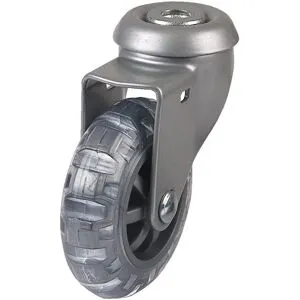 Swede-Wheel Länkhjul 75 mm med centrumhål, inline-hjul, lackad bygel