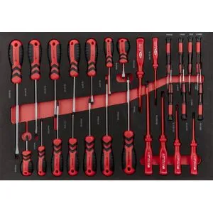 PELA Sats med skruvmejslar, 27-delar