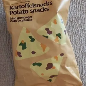 Kartoffelsnacks Potato snacks
