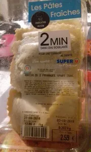 raviolis trois fromages