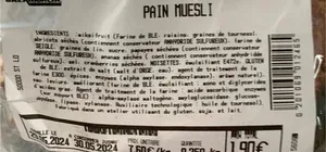 Pain muesli Intermarché