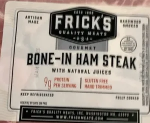 Bone-in ham steak