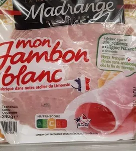 MADRANGE MON JAMBON BLANC
