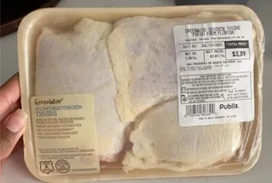 Greenwise chicken thighs