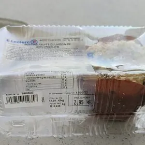 Muffins fruits du jardin