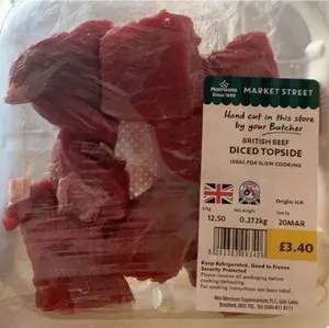 British Beef Diced Topside