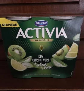Activia kiwi citron vert & aloe vera