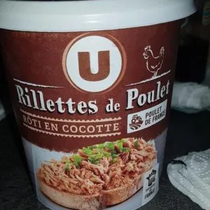Rillettes de poulet U