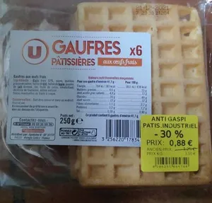 Gaufres pâtissières