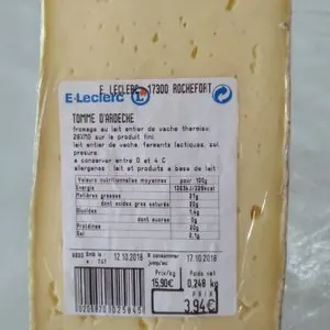 Tomme d'Ardèche
