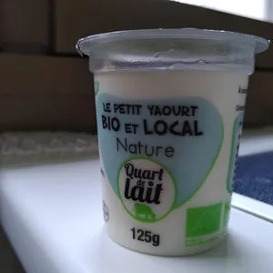 Le petit Yaourt bio et local - Nature