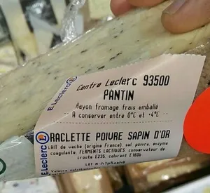 Raclette poivre sapin d'or