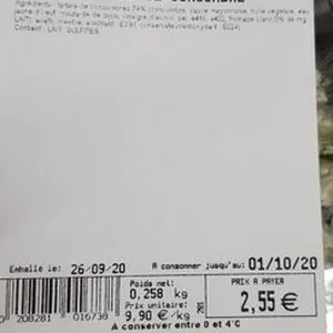 Tartare de concombre