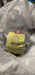 BIG BUCKIN' BRISKET SANDWICH XXL CHOPPED BEEF