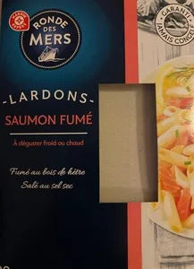 Lardons saumon fumé
