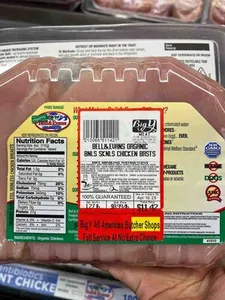 Bell & Evans Organic Bnls Sknls Chicken Bsts