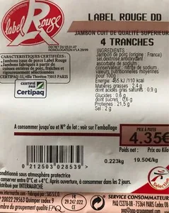 Jambon Label Rouge