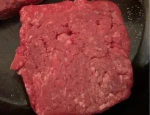 Preparation de viande hachée