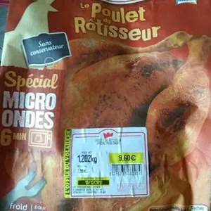 Le poulet du rôtisseur