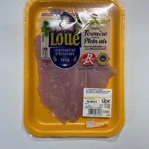 2 Escalopes de dinde fermière de loué