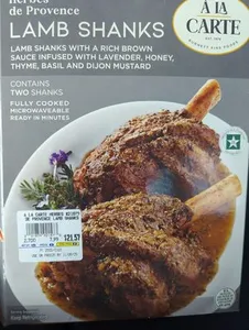 Herbes De Provence Lamb Shanks
