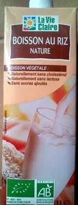 Boisson au riz nature La Vie Claire