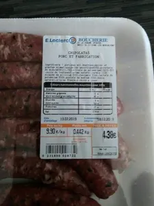 Chipolatas Leclerc