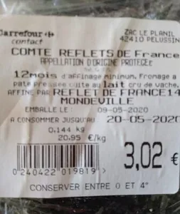 Comté reflets de france