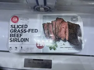 Sliced Grass-Fed Beef Sirloin