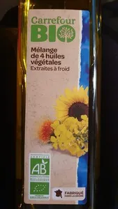 Mélange de 4 huiles végétales