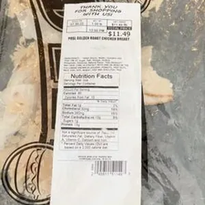 Private selection golden roast chicken breast