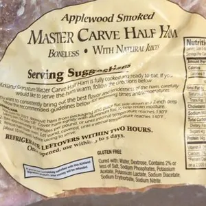 Master Carve Half Ham