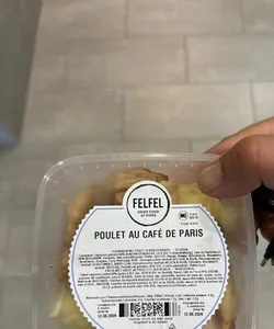 Poulet café de Paris