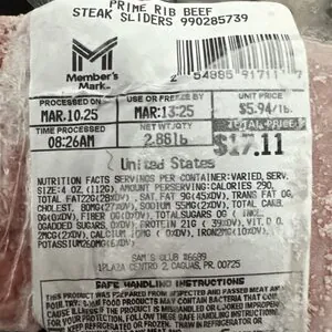 prime rib beef steak sliders