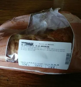 Croissants à la margarine Intermarché