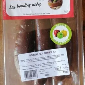 Boudins aux pommes