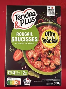 Rougail de saucisses au piment jalapeño