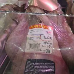 Dinde prête à cuire