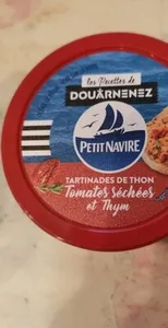 Tartines de thon tomates séchées et thym