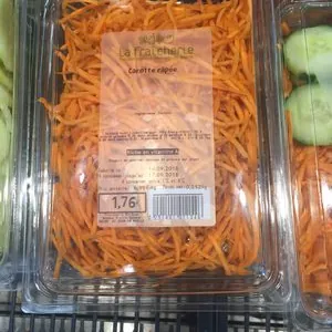 Carottes râpées