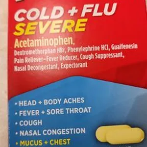 Tylenol cold and flu severe shelf