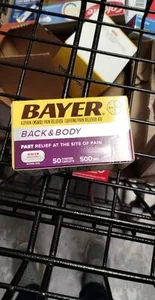 Bayer back and body