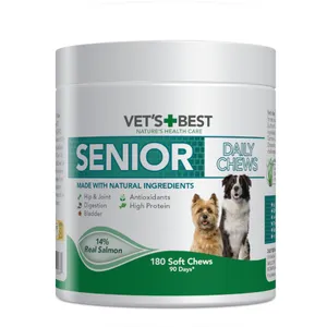 Vet's Best Senior Daily Chews Lax - 400 g (180 st)