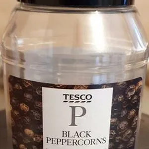 Black peppercorns